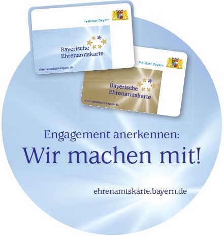 Weiterleitung auf www.ehrenamtskarte.bayern.de